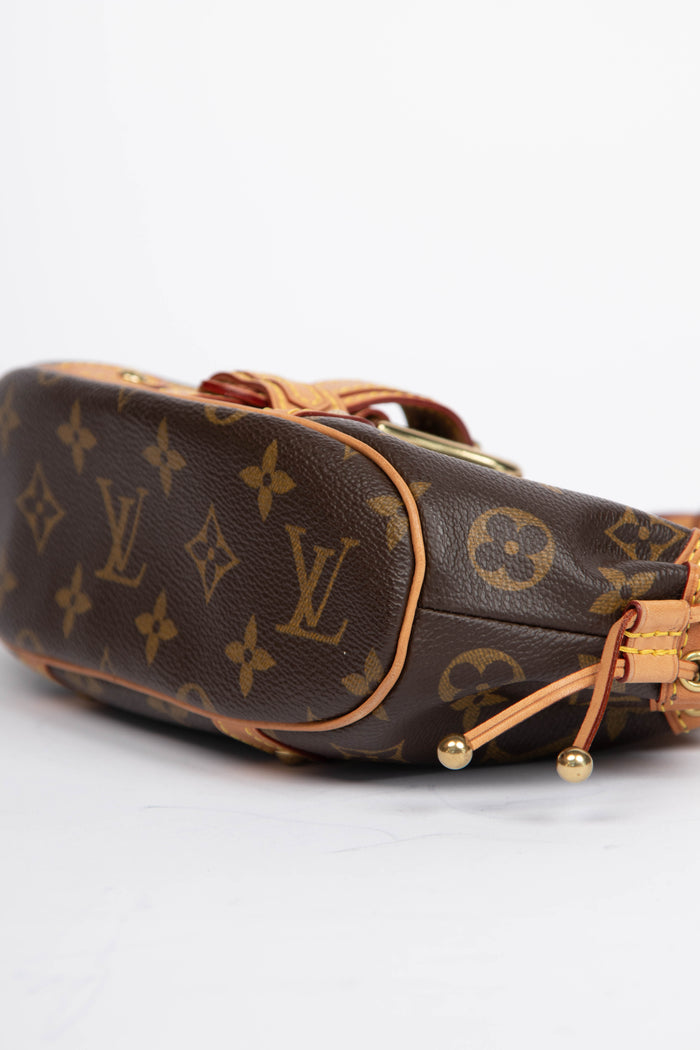2000s Louis Vuitton Monogram Canvas Mini Theda Top Handle Bag
