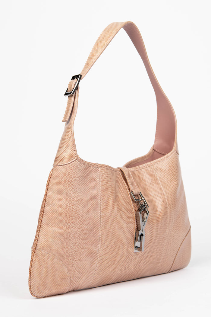 SUPER RARE Gucci Lizard Kandinsky Jackie Shoulder Bag