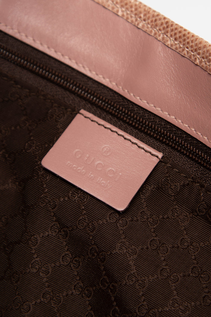 SUPER RARE Gucci Lizard Kandinsky Jackie Shoulder Bag