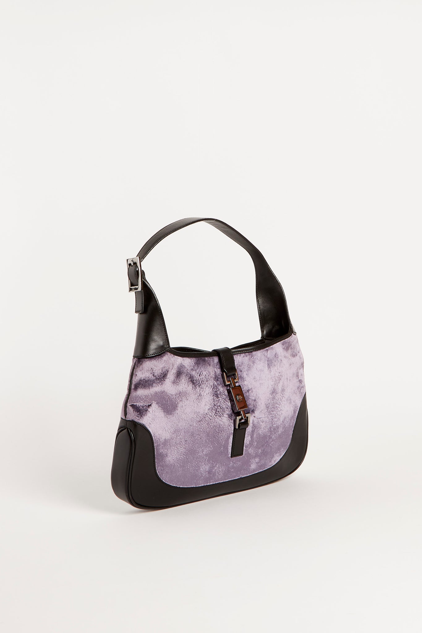 Vintage Tom Ford Gucci Lilac Velvet Jackie Bag