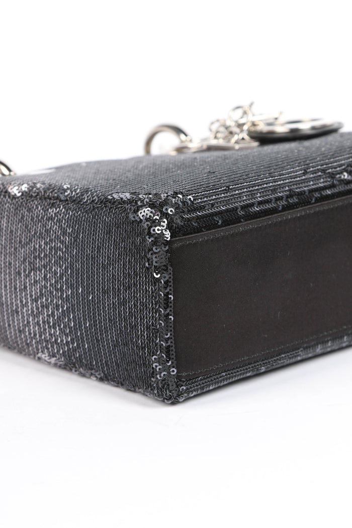 RARE 2016 Christian Dior Ombre Sequin Mini Lady Dior