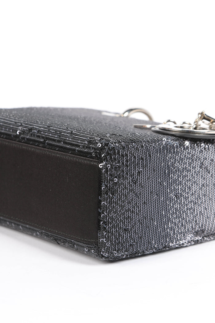 RARE 2016 Christian Dior Ombre Sequin Mini Lady Dior