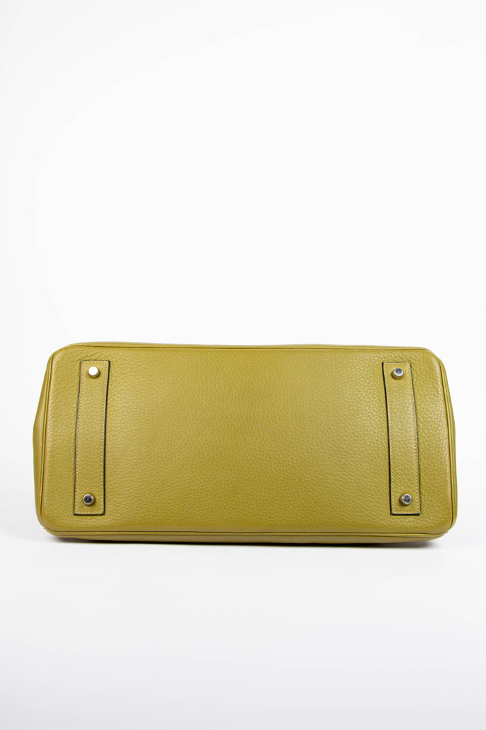 2005 Hermès Birkin JPG HAC in Vert Chartreuse Clemence Leather with SHW