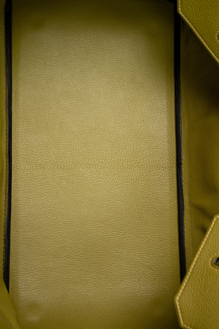 2005 Hermès Birkin JPG HAC in Vert Chartreuse Clemence Leather with SHW