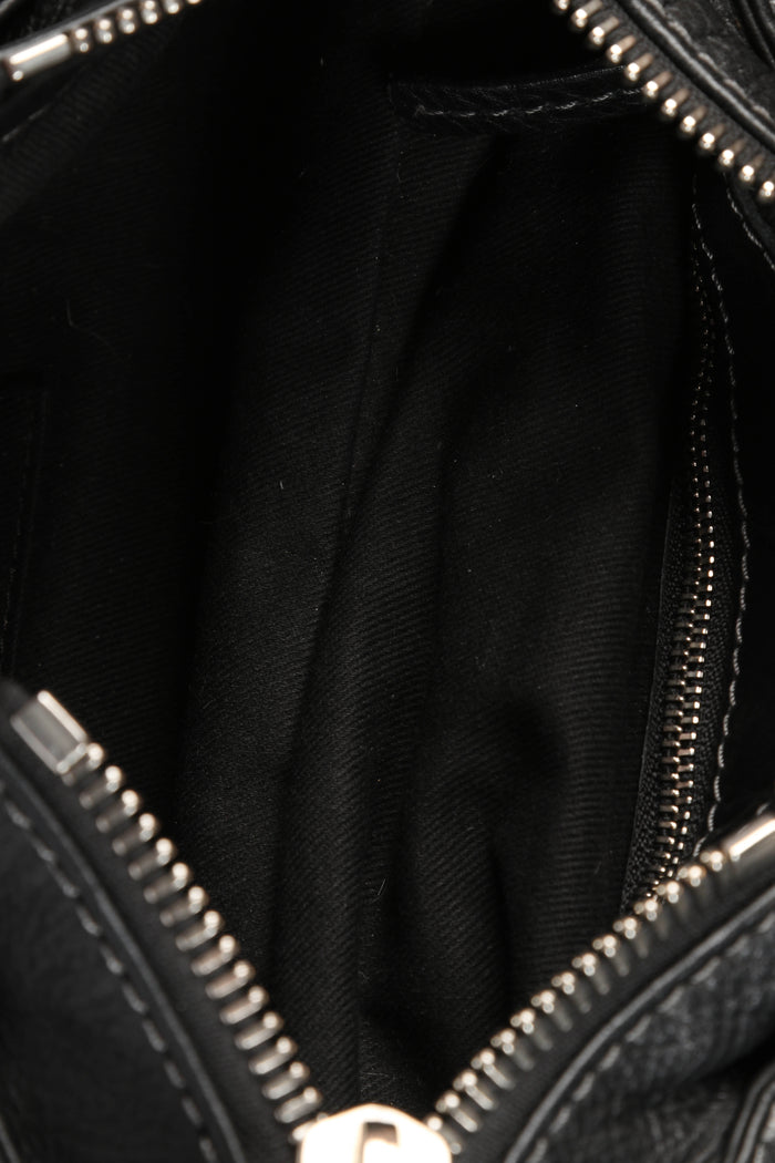2000s Chloe Black Leather Small Paddington Shoulder Bag