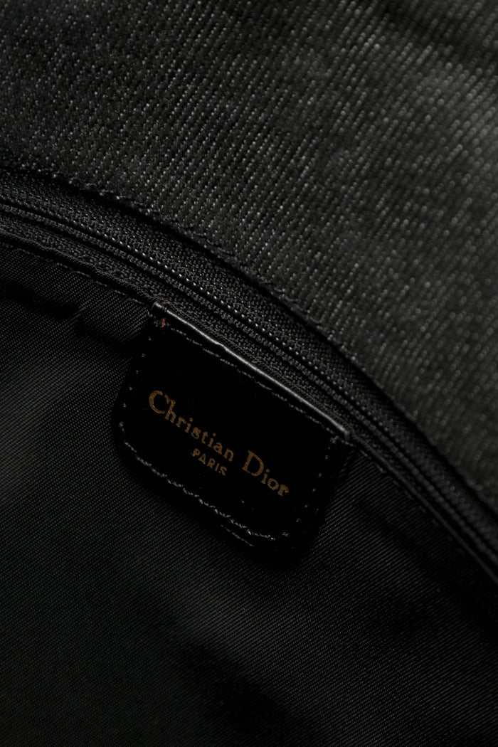 RARE 2000s Christian Dior John Galliano Embroidered Cadillac Crossbody Bag