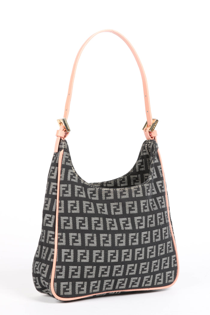 Vintage Fendi Zucchino Shoulder Bag