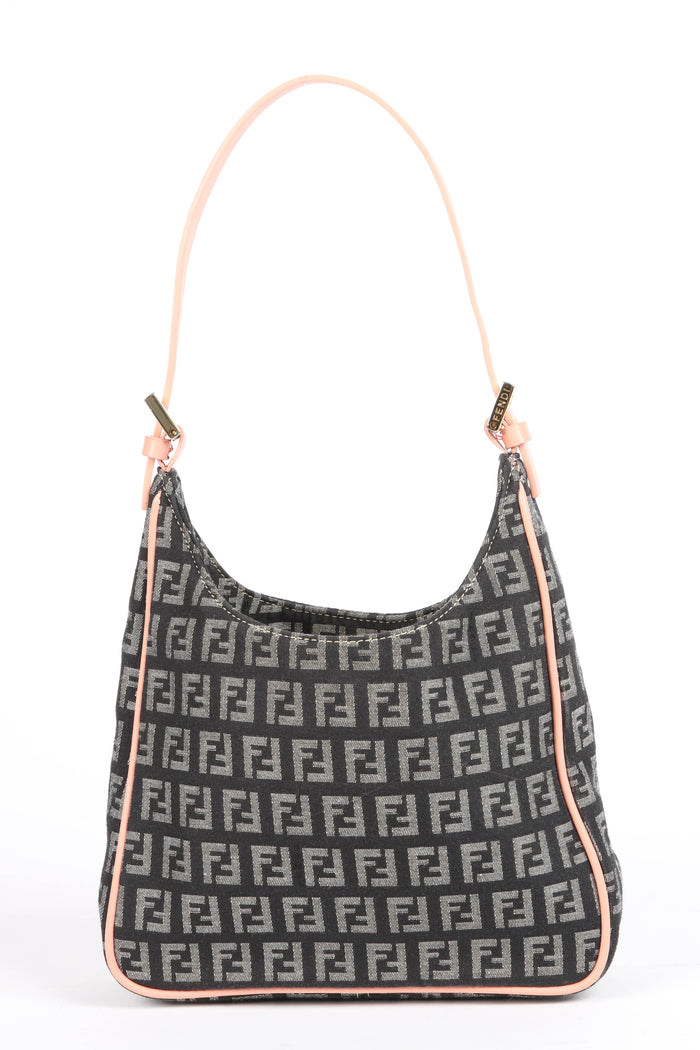 Vintage Fendi Zucchino Shoulder Bag