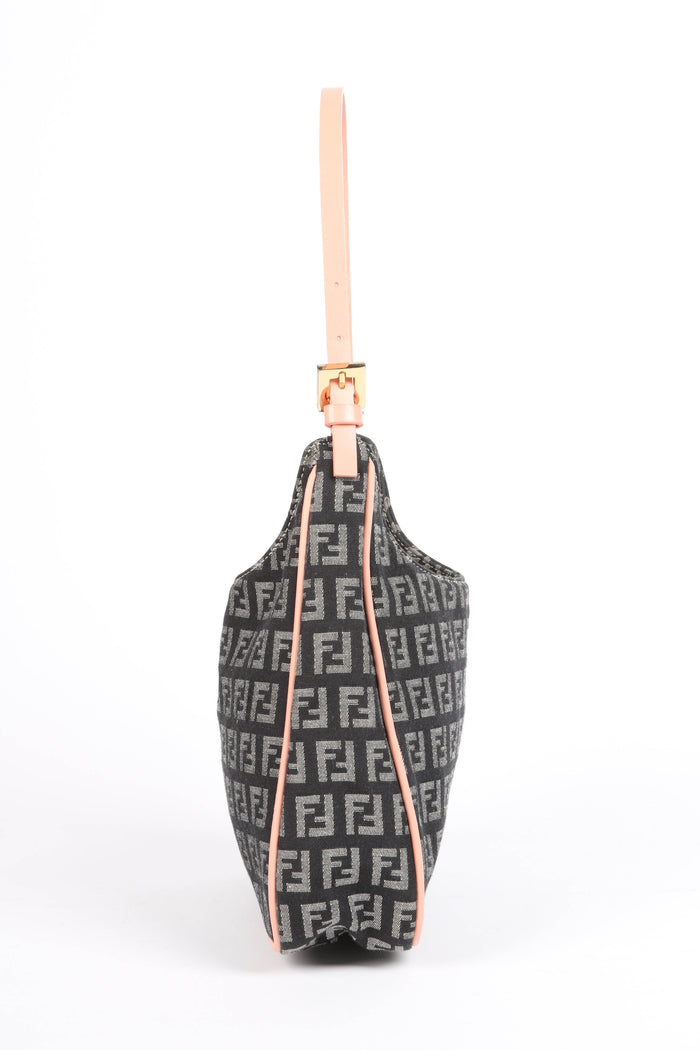 Vintage Fendi Zucchino Shoulder Bag