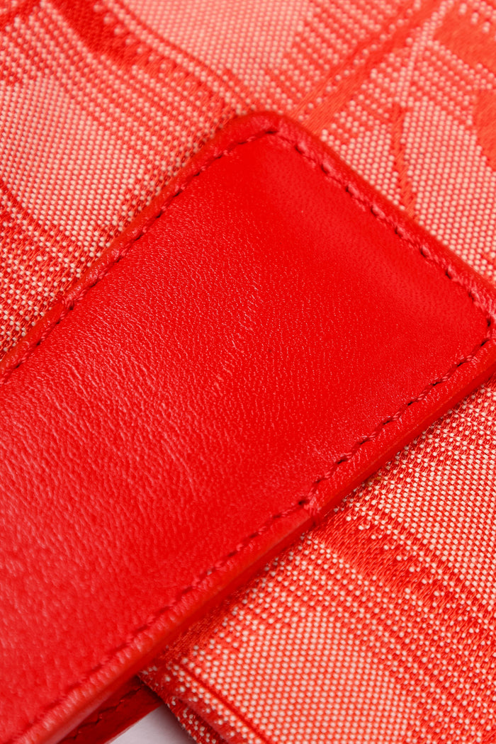 2000s Chanel Red Travel Line Tote Bag