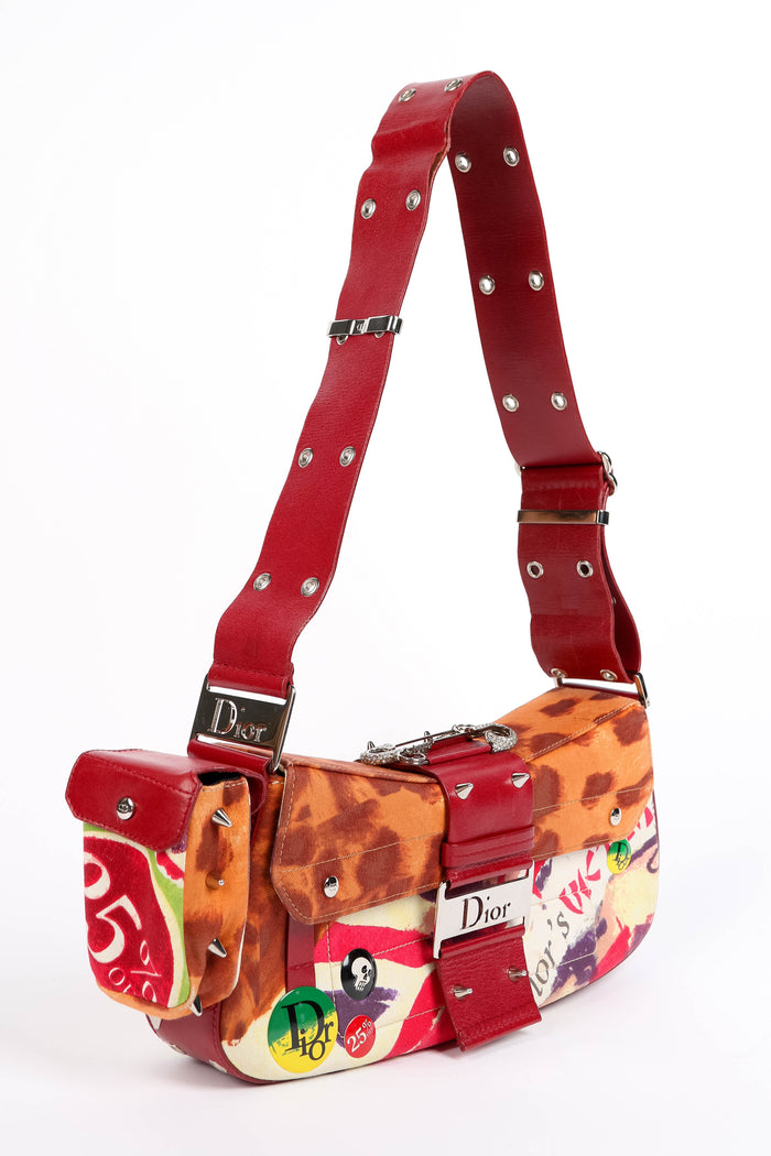 RARE 2000s Christian Dior Victim Columbus Shoulder Bag