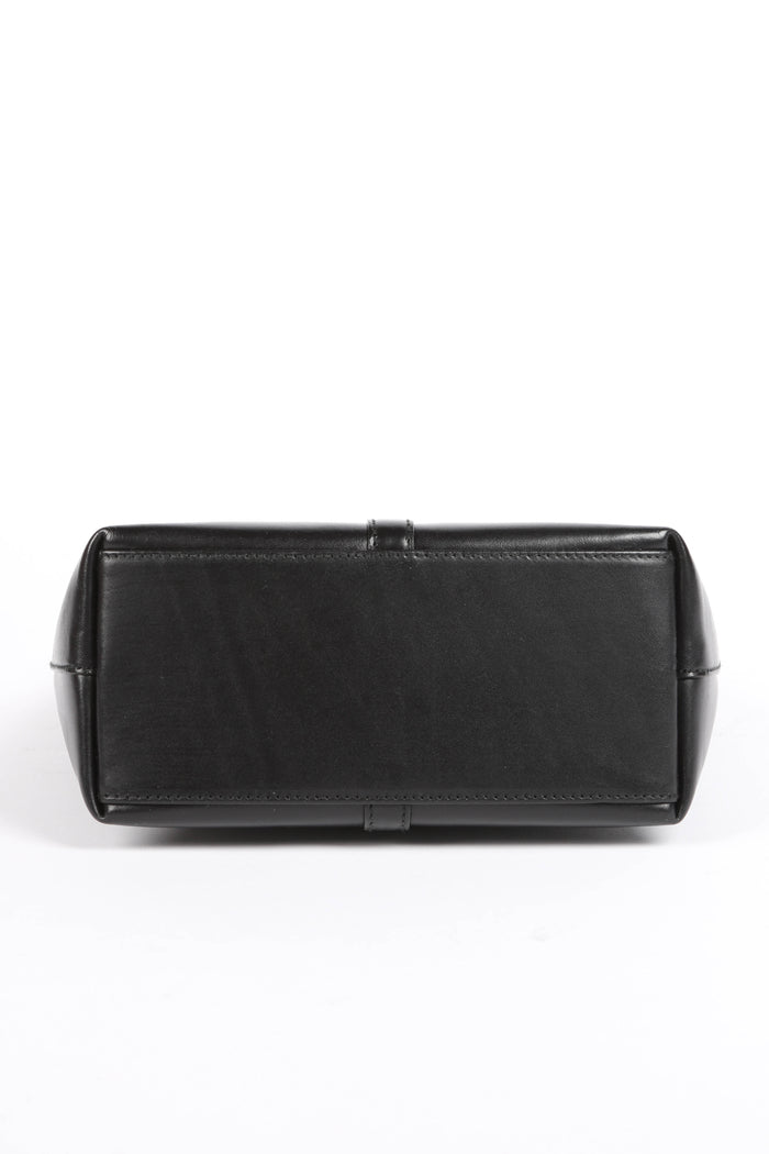 Vintage Gucci Black Leather Jackie Bucket Bag