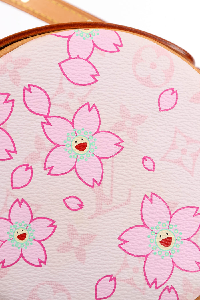Louis Vuitton x Takashi Murakami Pink Cherry Blossom Monogram Papillon Bag