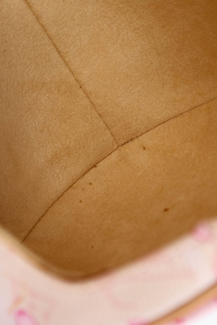 Louis Vuitton x Takashi Murakami Pink Cherry Blossom Monogram Papillon Bag