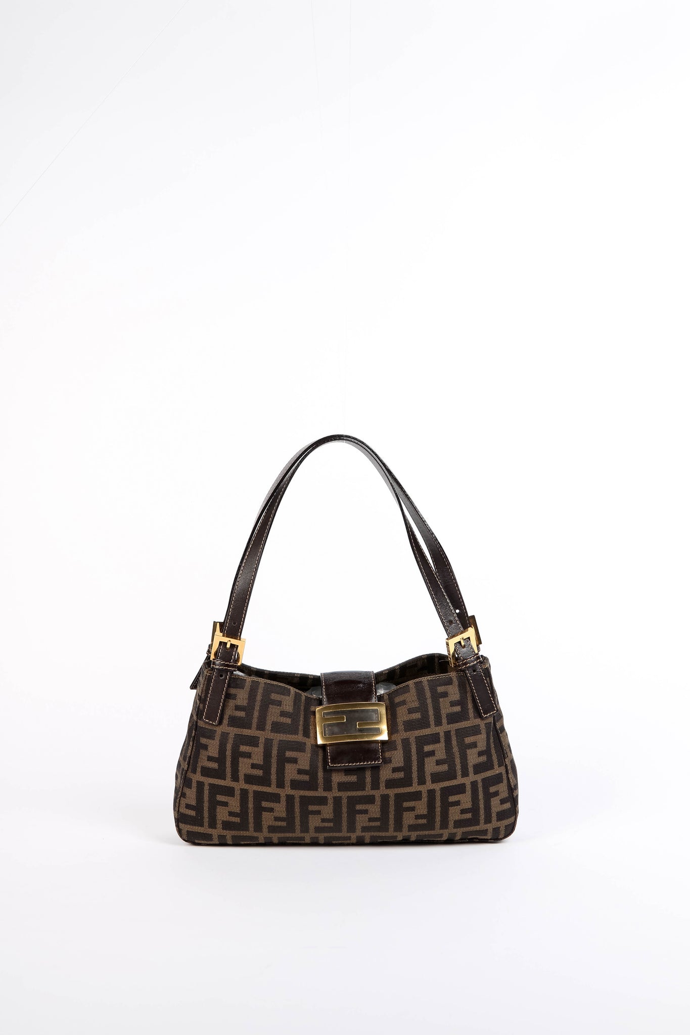 Vintage Fendi Zucca Shoulder Bag GHW – Break Archive