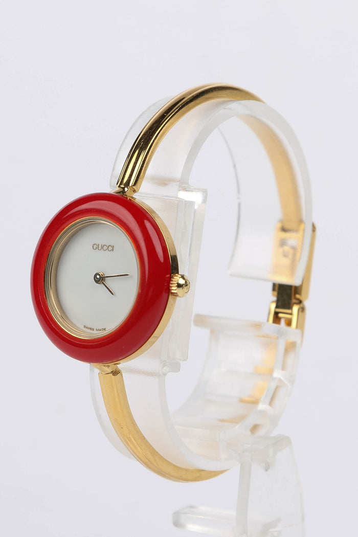 Vintage Gucci Gold Bezel Watch