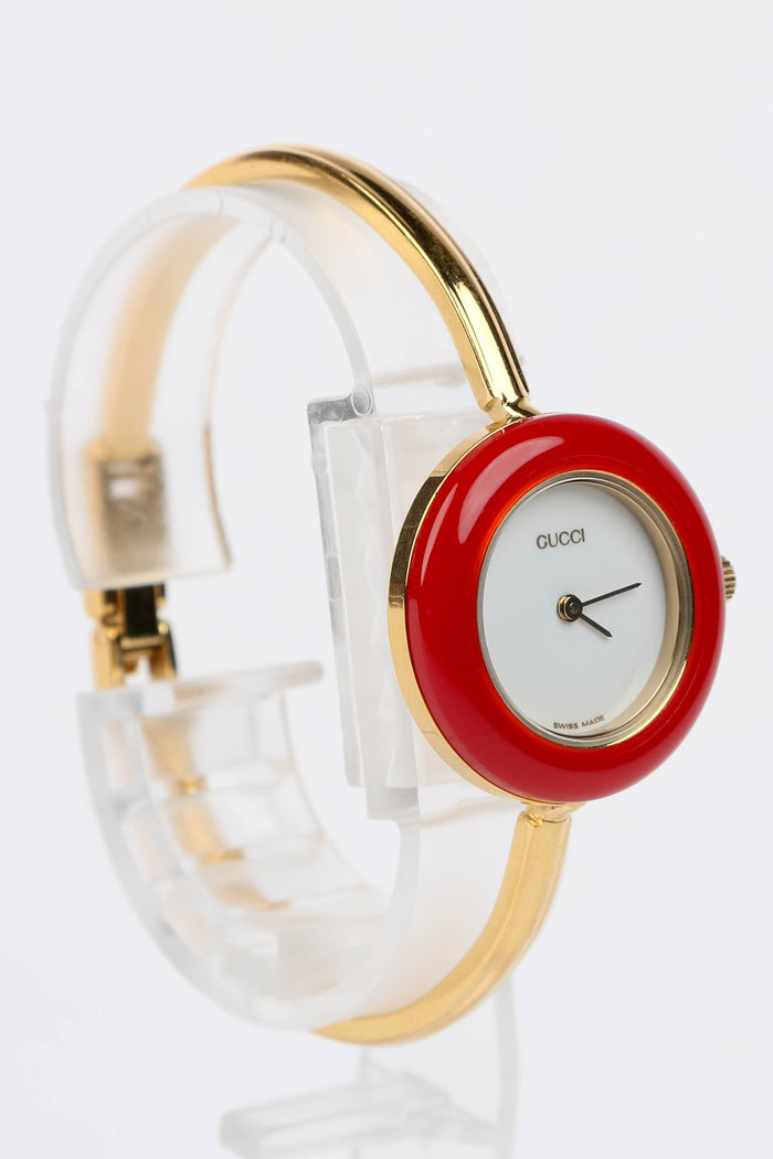 Vintage Gucci Gold Bezel Watch