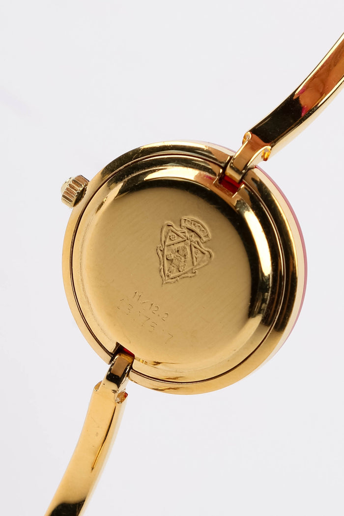 Vintage Gucci Gold Bezel Watch