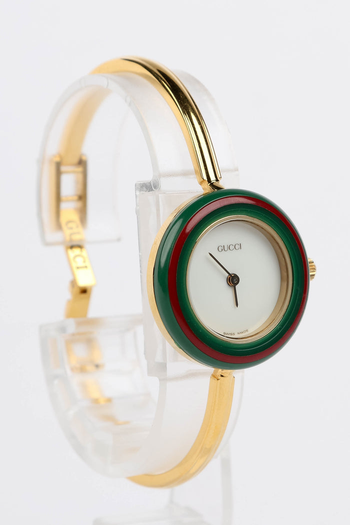 Vintage Gucci Gold Bezel Watch