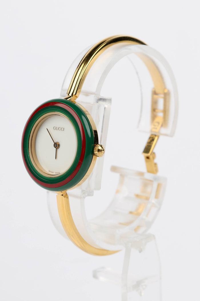 Vintage Gucci Gold Bezel Watch