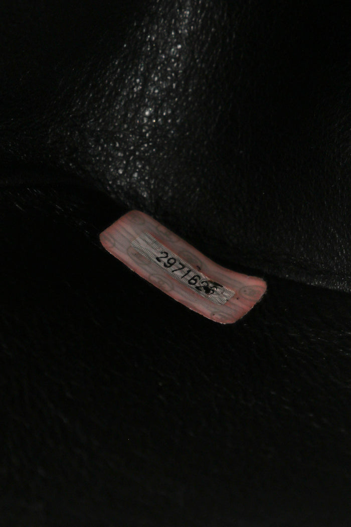 SUPER RARE 90s Chanel Sequin Tweed Top Handle Bag