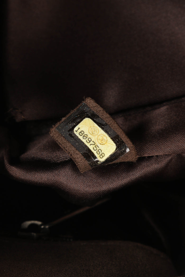 2010s Chanel Brown Fur Single Flap Bag