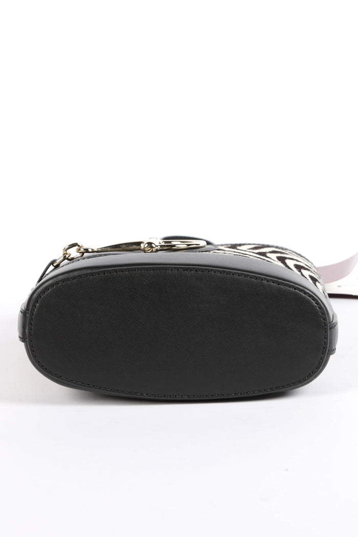RARE Gucci Zebra Printed Ponyhair 73 Mini Bucket Bag