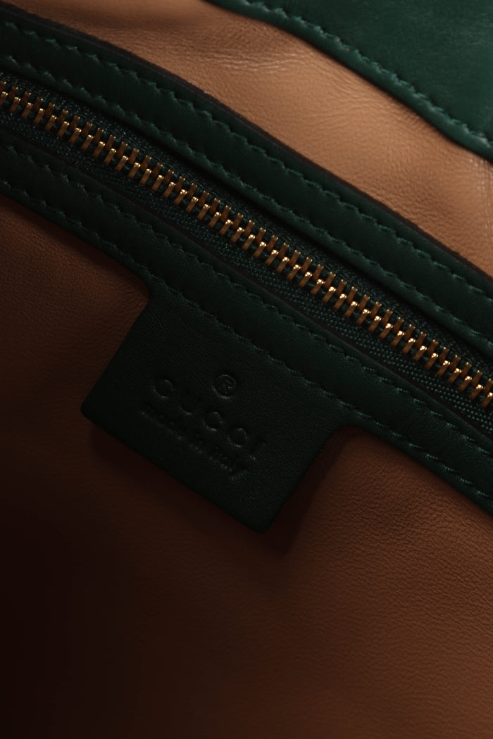 RARE Gucci Green Python Jackie Shoulder Bag