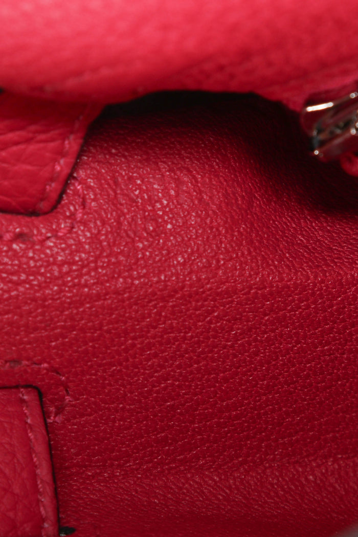 2025 Hermes Kelly 25 Retourne in Rose Mexico Togo Leather with Palladium Hardware