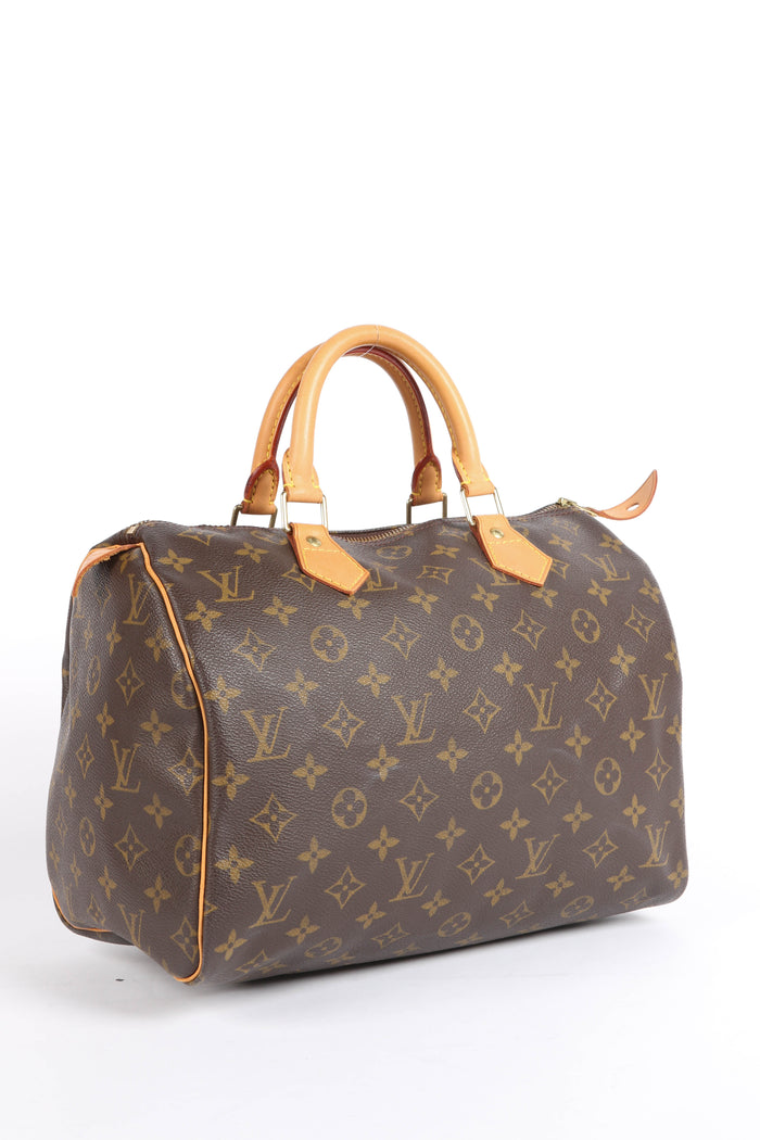 2000s Louis Vuitton Monogram Speedy 30cm