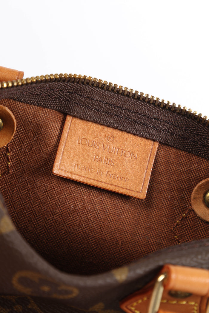 Vintage Louis Vuitton Monogram Nano Speedy