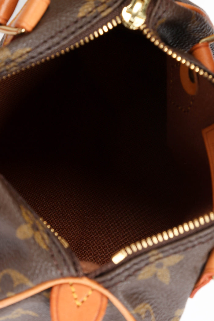 Vintage Louis Vuitton Monogram Nano Speedy