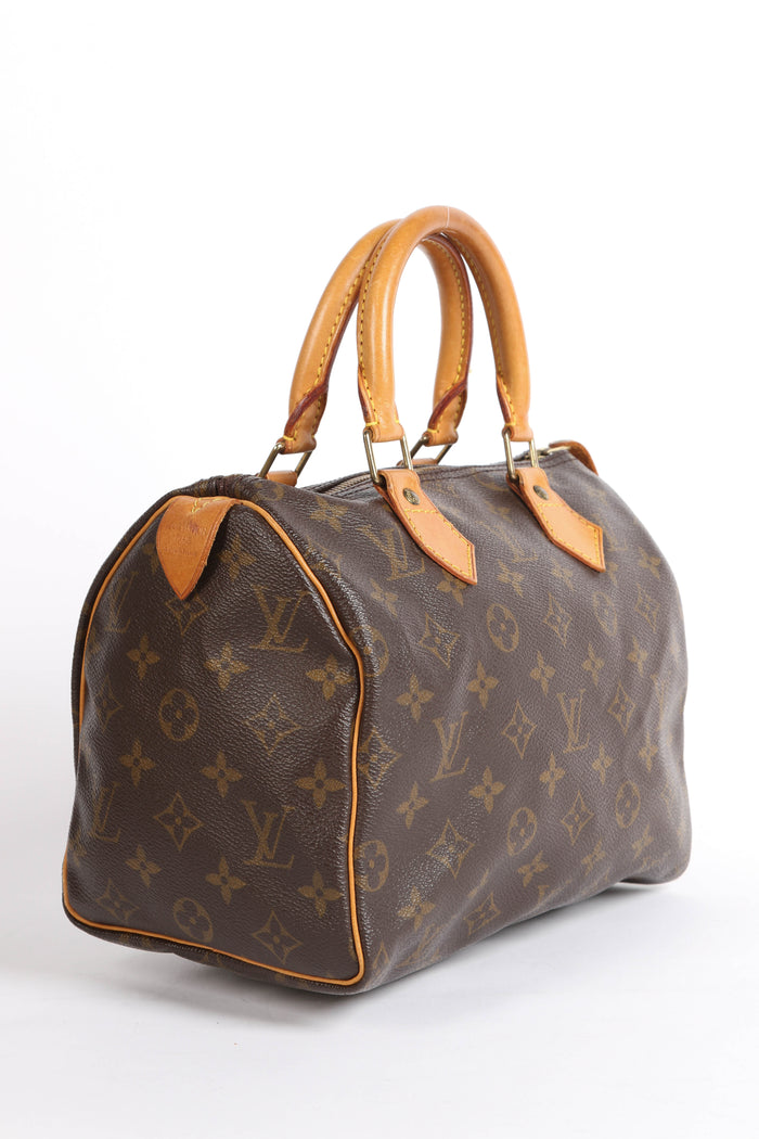 Vintage Louis Vuitton Monogram Speedy 25cm