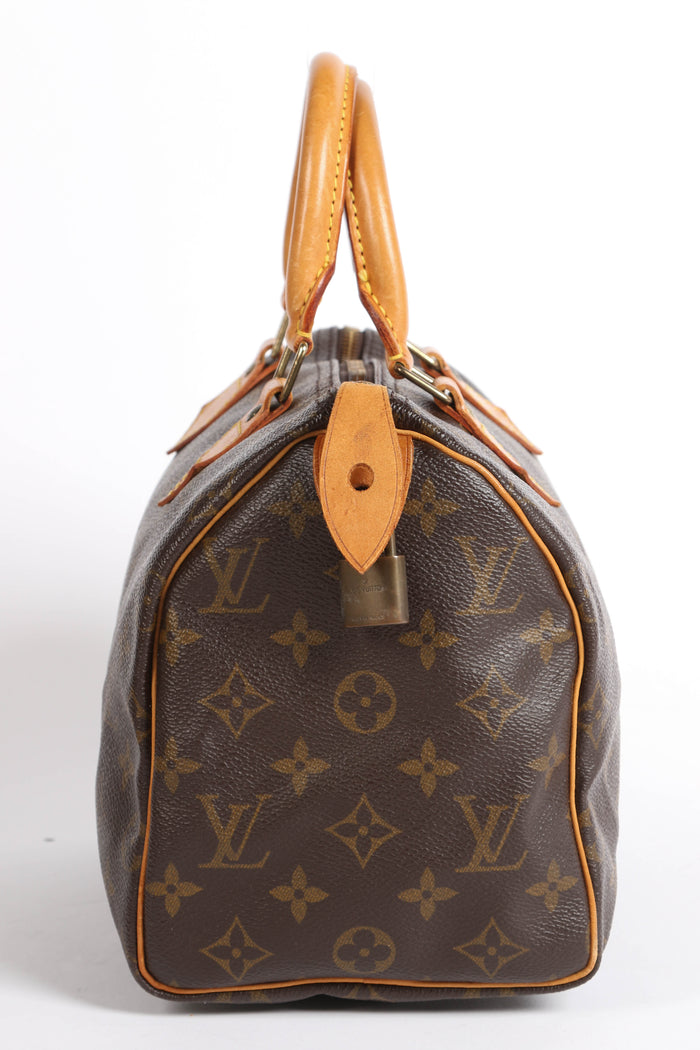 Vintage Louis Vuitton Monogram Speedy 25cm