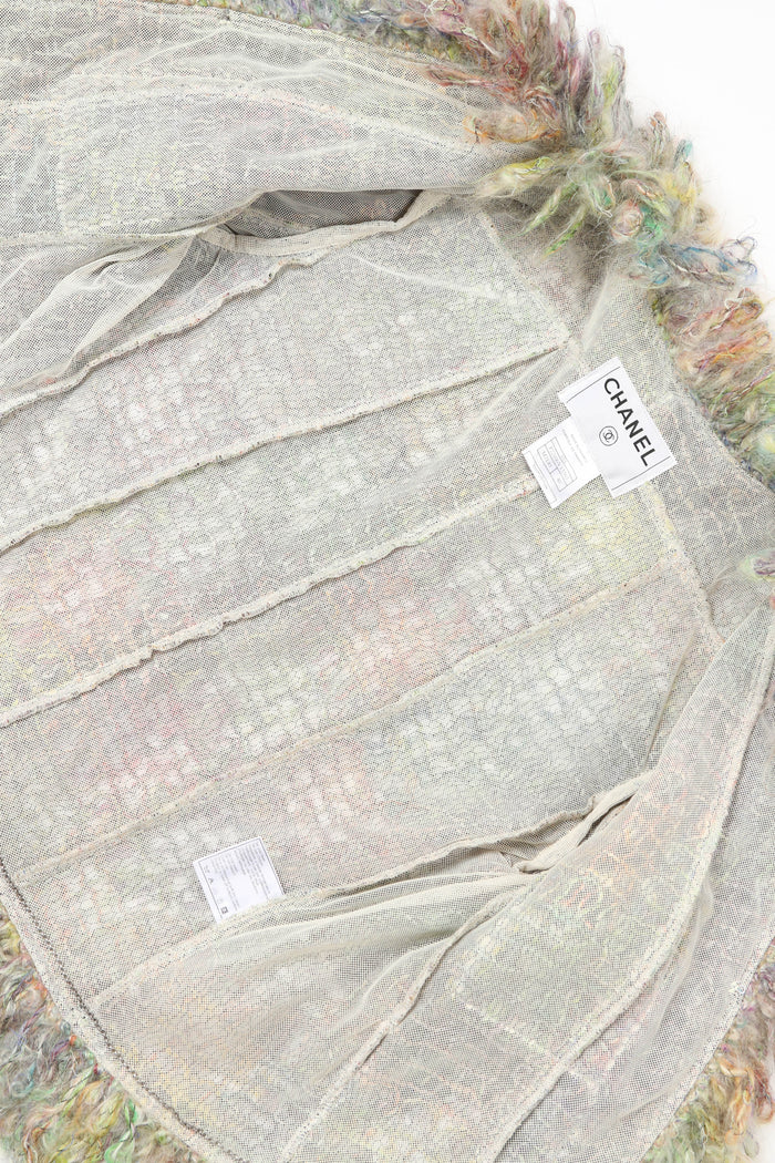 RARE 2000s Chanel Rainbow Mohair Jacket FR 40 (UK 12)