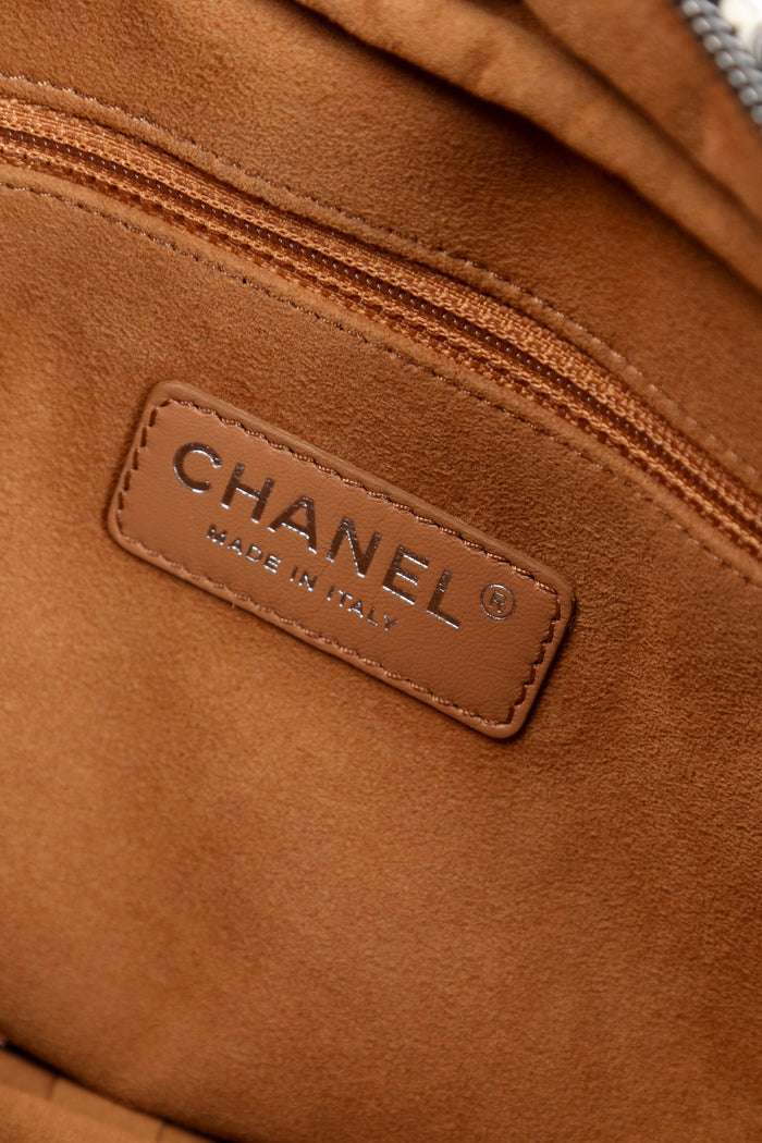 2010s Chanel Black Bandana Paris-Texas Medium Single Flap Shoulder Bag