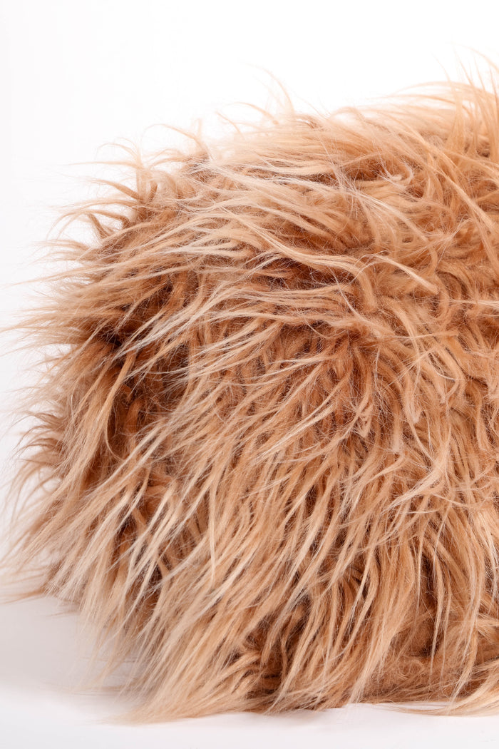 Prada Blush Pink Faux Fur Tote Bag