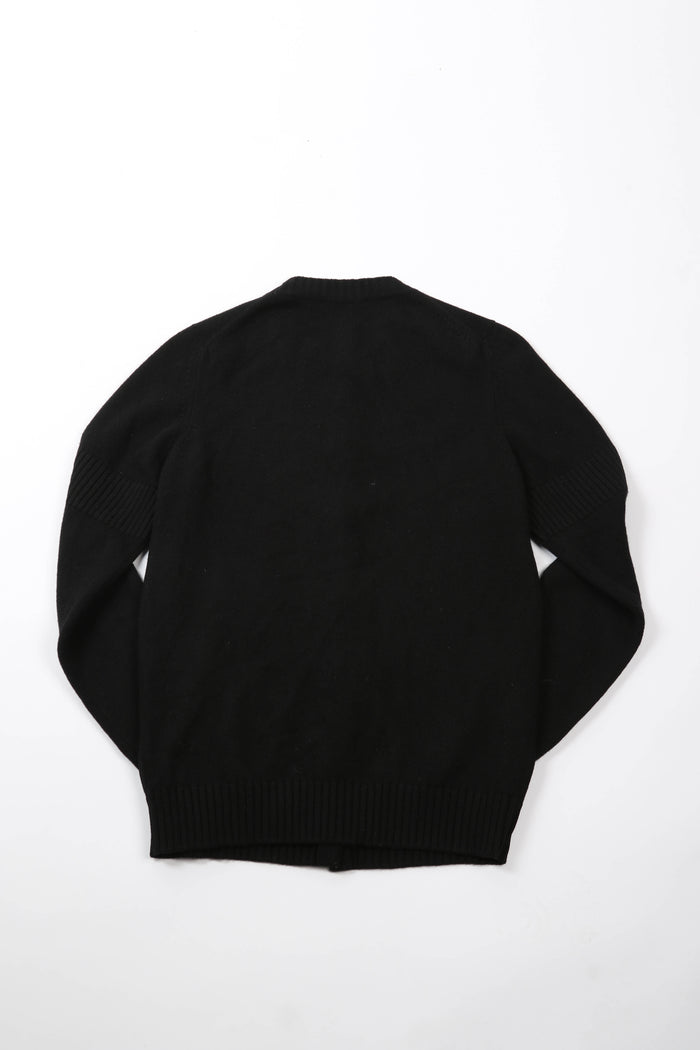 RARE Chanel Black CC Button Cashmere Cardigan FR 38 (UK 10)
