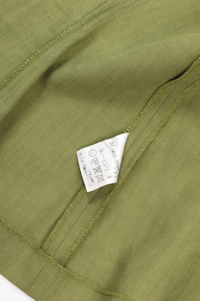 Vintage Givenchy Green Mesh Insert Blouse and Skirt Set (UK 8)