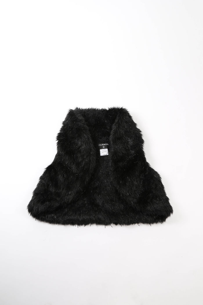 RARE Chanel Fantasy Fur Sequin Embellished Bolero FR 38 (UK 10)
