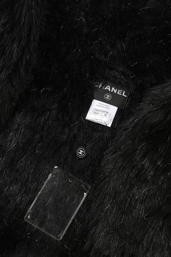 RARE Chanel Fantasy Fur Sequin Embellished Bolero FR 38 (UK 10)
