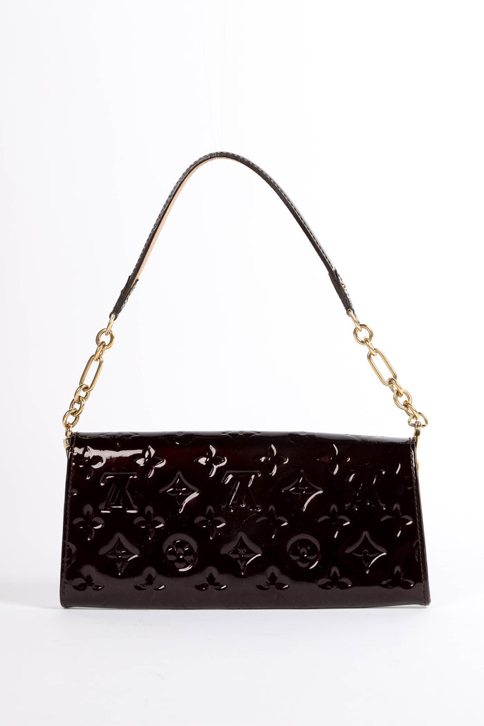 2010 Louis Vuitton Oxblood Vernis Sunset Boulevard Shoulder Bag