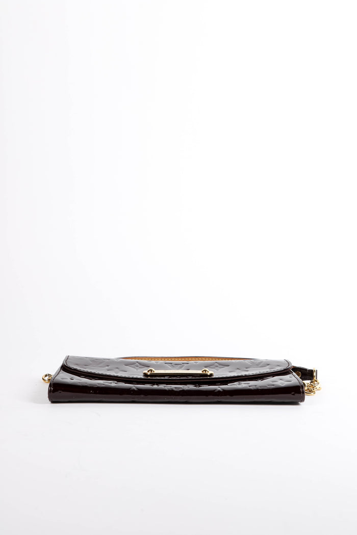 2010 Louis Vuitton Oxblood Vernis Sunset Boulevard Shoulder Bag