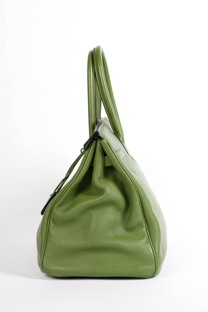 2009 Hermès Birkin 35cm in Vert Anis Swift Leather with PHW