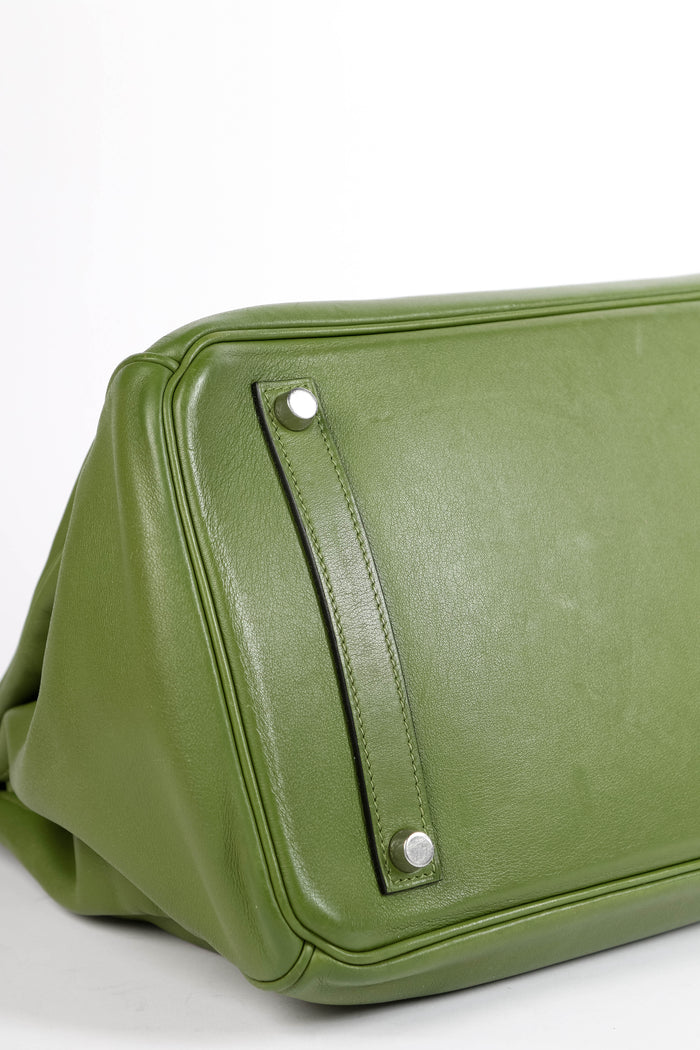2009 Hermès Birkin 35cm in Vert Anis Swift Leather with PHW