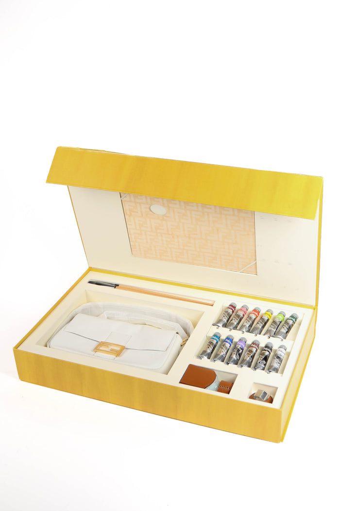 RARE Fendi Paint Your Own Baguette Bag