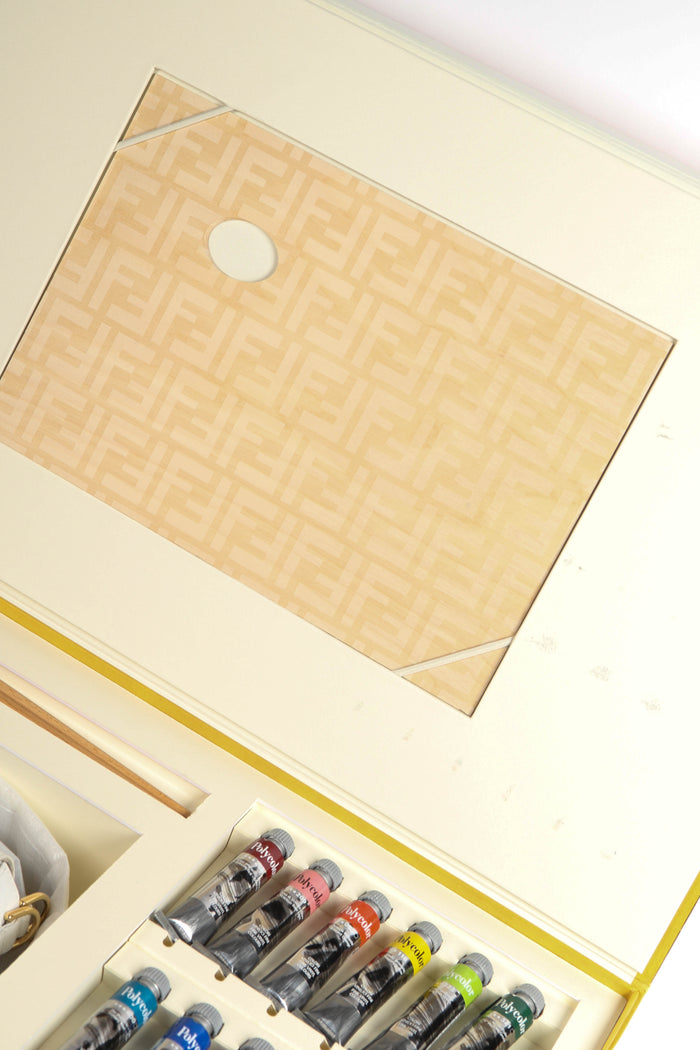 RARE Fendi Paint Your Own Baguette Bag