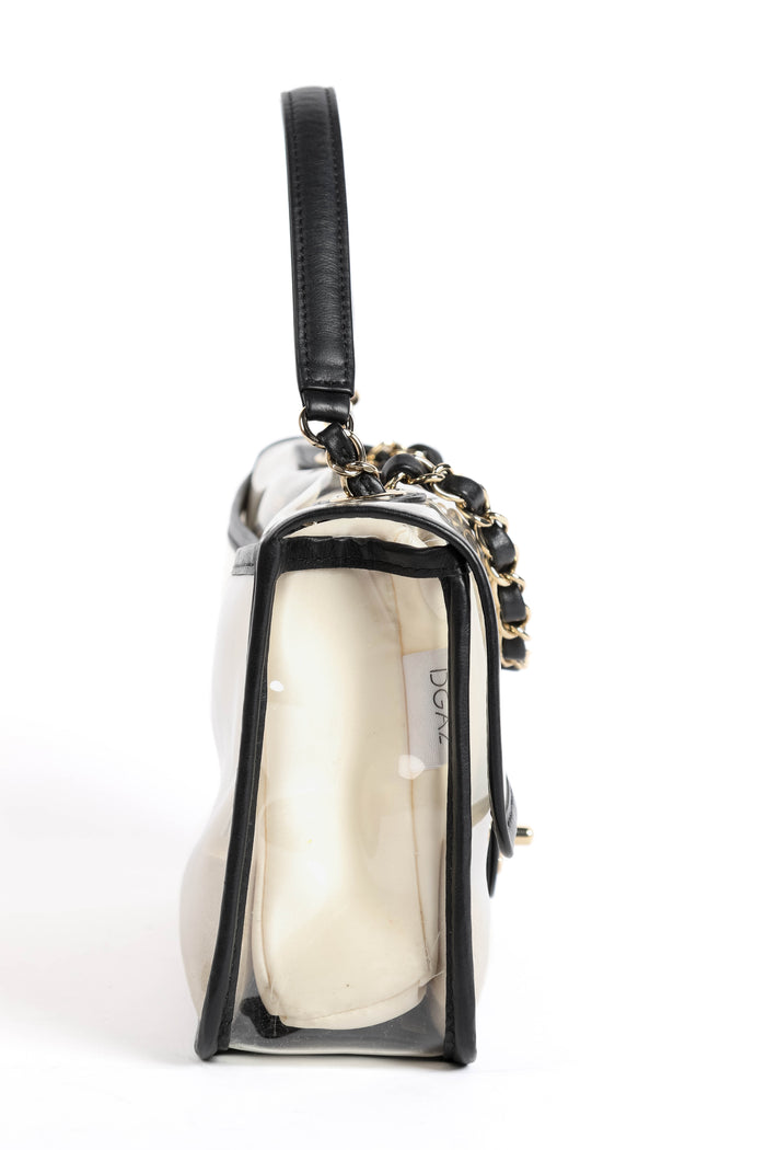SUPER RARE 2019 Chanel Sand By The Sea PVC Flap Bag