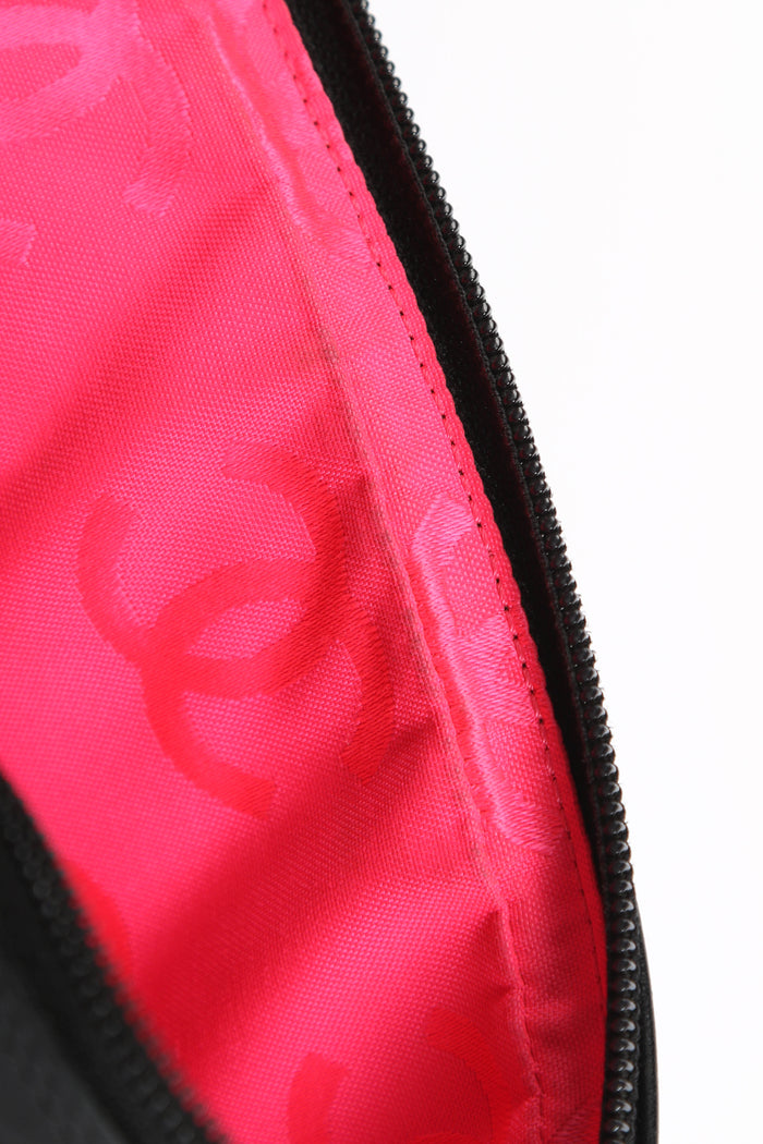 2000s Chanel Black Rue Cambon Small Shoulder Bag