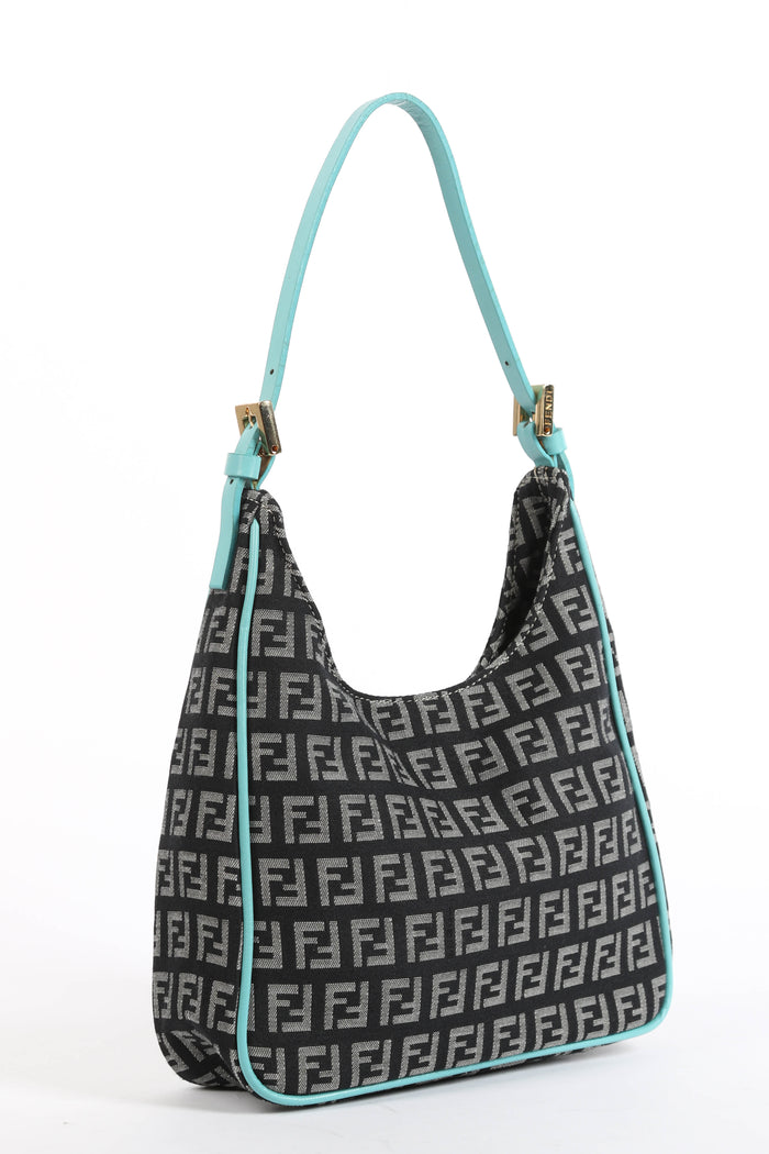 Vintage Fendi Zucchino Shoulder Bag